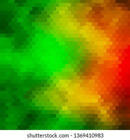 Dark Green, Yellow vector pattern with lines. Gradient illustration with straight lines in abstract style. Pattern for booklets, leaflets.