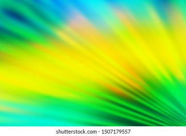 Dark Green, Yellow vector pattern with narrow lines. Shining colored illustration with narrow lines. Pattern for websites, landing pages.