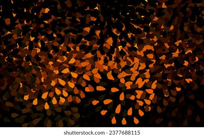 Dark Green, Yellow vector pattern with random forms. Modern abstract illustration with colorful random forms. Simple design for your web site.
