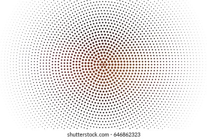 Dark Green, Yellow vector pattern of geometric circle shapes. Colorful mosaic banner. Geometric background with colored disks.