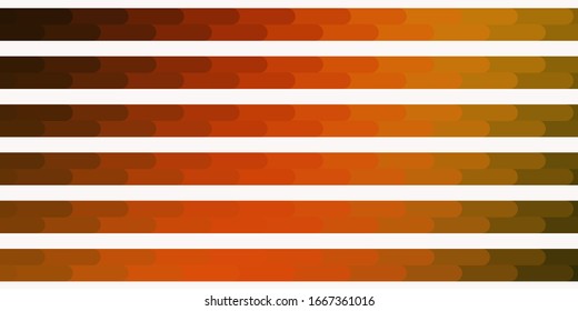 Dark Green, Yellow vector patterned lines. Gradient illustration with straight lines in abstract style. Template for your UI design.