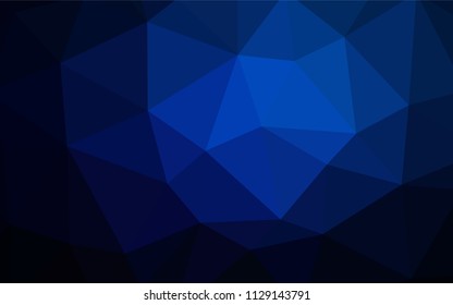 Dark Green, Yellow vector polygon abstract layout. Creative illustration in halftone style with triangles. Pattern for a brand book's backdrop.