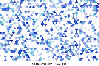 Dark Green, Yellow vector polygon abstract template. Shining illustration, which consist of triangles. Brand-new style for your business design.