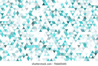 Dark Green, Yellow vector polygon abstract pattern. A completely new color illustration in a vague style. The polygonal design can be used for your web site.