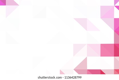 Dark Green, Yellow vector polygonal background. Geometric illustration in Origami style with gradient.  Triangular pattern for your design.