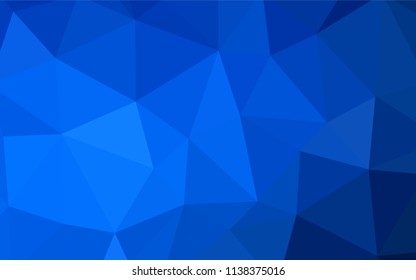 Dark Green, Yellow vector polygonal background. Triangular geometric sample with gradient.  Brand new design for your business.