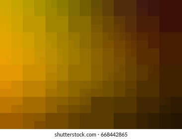 Dark Green, Yellow vector polygonal illustration, which consist of rectangles. Rectangular design for your business. Creative geometric background in Origami style with gradient