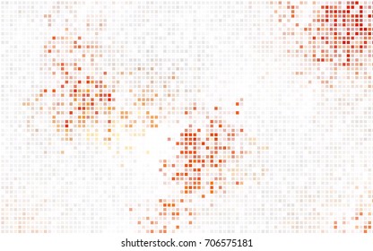 Dark Green, Yellow vector polygonal illustration, which consist of rectangles. Rectangular pattern for your business design. Geometric background in Origami style with gradient. 