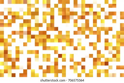 Dark Green, Yellow vector polygonal illustration, which consist of rectangles. Rectangular pattern for your business design. Geometric background in Origami style with gradient. 