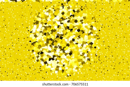 Dark Green, Yellow vector polygonal illustration consisting of rectangles. Rectangular design for your business. Creative geometric background in origami style with gradient.