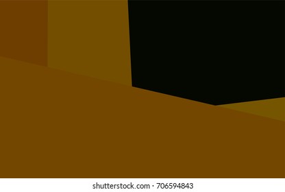 Dark Green, Yellow vector polygonal background. An elegant bright illustration with gradient. The elegant pattern can be used as part of a brand book.