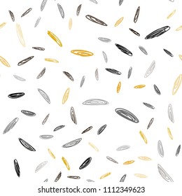Dark Green, Yellow vector seamless pattern with spheres. Blurred bubbles on abstract background with colorful gradient. New design for ad, poster, banner of your website.