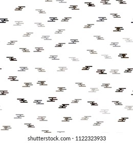Dark Green, Yellow vector seamless pattern with narrow lines. Modern geometrical abstract illustration with staves. The pattern can be used for busines ad, booklets, leaflets
