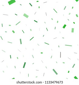 Dark Green, Yellow vector seamless template with crystals, rectangles. Abstract gradient illustration with rectangles. Modern template for your landing page.