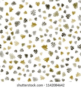 Dark Green, Yellow vector seamless background with straight lines. Shining colored illustration with sharp stripes. Pattern for ads, posters, banners.