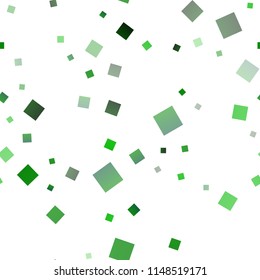 Dark Green, Yellow vector seamless cover in polygonal style. Beautiful illustration with rectangles and squares. Pattern for busines ad, booklets, leaflets