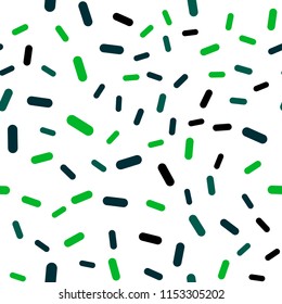 Dark Green, Yellow vector seamless layout with flat lines. Blurred decorative design in simple style with lines. Pattern for ads, posters, banners.