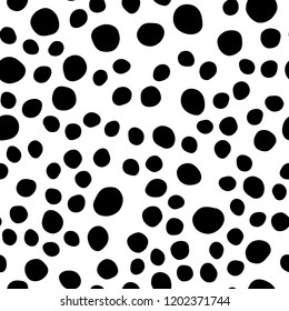 Dark Green, Yellow vector seamless cover with circles. Blurred bubbles on abstract backdrop with colorful gradient. Pattern for design of fabric, wallpapers.
