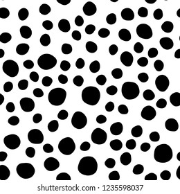 Dark Green, Yellow vector seamless background with bubbles. Blurred bubbles on abstract backdrop with colorful gradient. Pattern for trendy fabric, wallpapers.