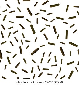 Dark Green, Yellow vector seamless, isometric texture with colored lines. Colorful shining illustration with lines on abstract template. Design for textile, fabric, wallpapers.