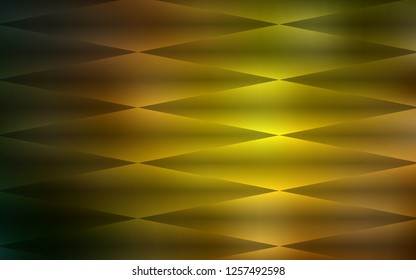 Dark Green, Yellow vector seamless backdrop with rectangles, squares. Modern abstract illustration with colorful rectangles. Pattern for design of fabric, wallpapers.