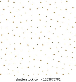 Dark Green, Yellow vector seamless backdrop with dots. Abstract illustration with colored bubbles in nature style. Trendy design for wallpaper, fabric makers.