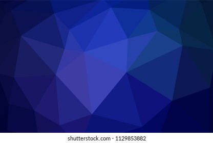 Dark Green, Yellow vector shining triangular layout. Glitter abstract illustration with an elegant triangles. Completely new template for your banner.