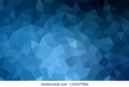 Dark Green, Yellow vector shining triangular backdrop. Elegant bright polygonal illustration with gradient. Pattern for a brand book's backdrop.