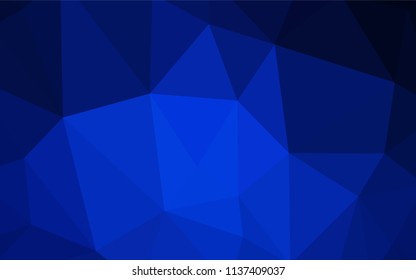 Dark Green, Yellow vector shining triangular backdrop. A sample with polygonal shapes. A completely new design for your leaflet.