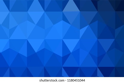 Dark Green, Yellow vector shining triangular cover. Elegant bright polygonal illustration with gradient. Completely new template for your banner.