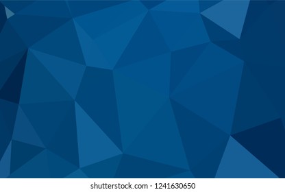 Dark Green, Yellow vector shining triangular cover. Shining colorful illustration with triangles. Best triangular design for your business.