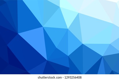 Dark Green, Yellow vector shining triangular layout. Modern abstract illustration with triangles. New template for your brand book.