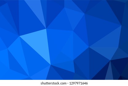Dark Green, Yellow vector shining triangular backdrop. Elegant bright polygonal illustration with gradient. Pattern for a brand book's backdrop.