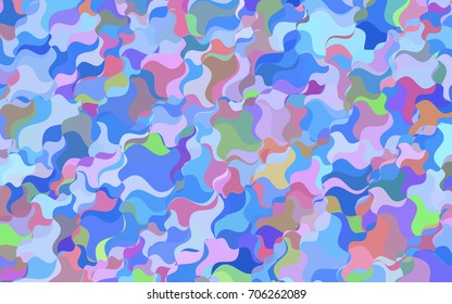 Dark Green, Yellow vector shining cranked pattern. blurred geometric sample with gradient.  Brand-new style for your business design.