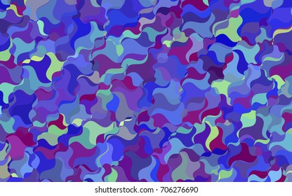 Dark Green, Yellow vector shining cranked background. Colorful illustration in abstract cranked style with gradient. The pattern of blurred lines for your business design.