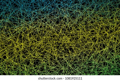 Dark Green, Yellow vector of small triangles on white background. Illustration of abstract texture of triangles. Pattern design for banner, poster, cover.