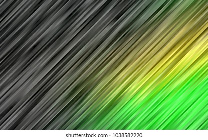 Dark Green, Yellow vector template with liquid shapes. Colorful illustration in abstract marble style with gradient. A completely new template for your business design.