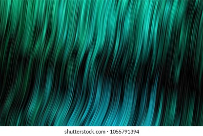 Dark Green, Yellow vector template with bubble shapes. Blurred geometric sample with gradient bubbles.  A new texture for your  ad, booklets, leaflets.
