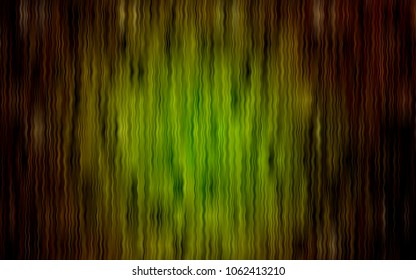 Dark Green, Yellow vector template with abstract circles. Geometric illustration in marble style with gradient.  A completely new memphis design for your business.