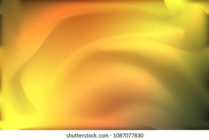Dark Green, Yellow vector template with bubble shapes. Creative geometric illustration in marble style with gradient. A new texture for your  ad, booklets, leaflets.