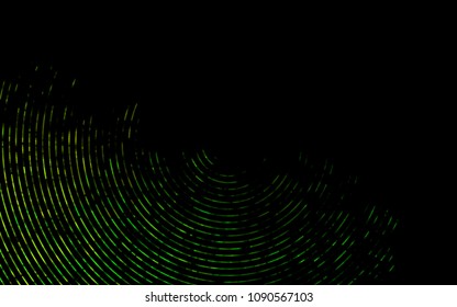Dark Green, Yellow vector template with lava shapes. Geometric illustration in marble style with gradient.  A completely new marble design for your business.