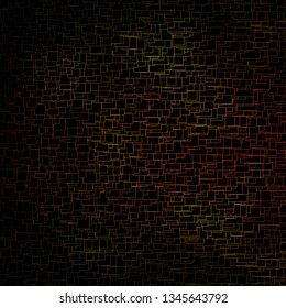 Dark Green, Yellow vector template with rectangles. Abstract gradient illustration with colorful rectangles. Pattern for websites, landing pages.