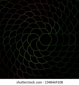Dark Green, Yellow vector template with circles. Abstract illustration with colorful spots in nature style. Pattern for booklets, leaflets.
