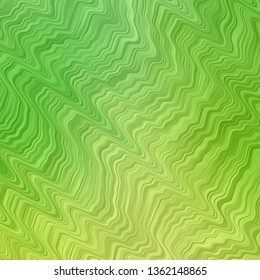Dark Green, Yellow vector template with curves. Colorful illustration, which consists of curves. Pattern for websites, landing pages.