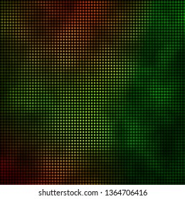 Dark Green, Yellow vector template with circles. Abstract decorative design in gradient style with bubbles. Design for posters, banners.