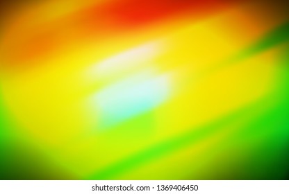 Dark Green, Yellow vector template with repeated sticks. Colorful shining illustration with lines on abstract template. Pattern for ads, posters, banners.