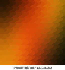 Dark Green, Yellow vector template with lines. Colorful gradient illustration with abstract flat lines. Pattern for ads, commercials.