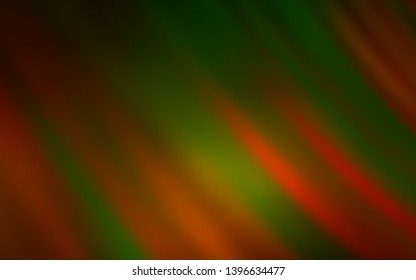 Dark Green, Yellow vector template with repeated sticks. Lines on blurred abstract background with gradient. Pattern for your busines websites.