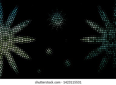 Dark Green, Yellow vector template with crystals, rectangles. Modern abstract illustration with colorful rectangles. Pattern can be used for websites.