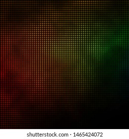 Dark Green, Yellow vector template with circles. Abstract colorful disks on simple gradient background. Design for your commercials.